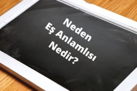 Neden Eş Anlamlısı Nedir