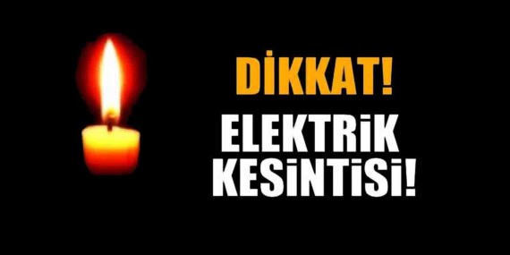 Ordu Elektrik Kesintisi