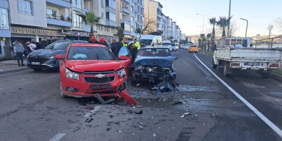 Ünye’de Trafik Kazası