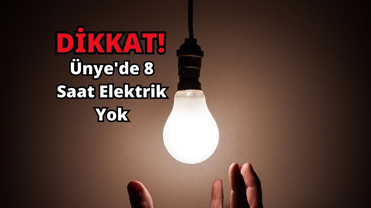 Ordu’da 16 Ocak 2025 Elektrik Kesintisi