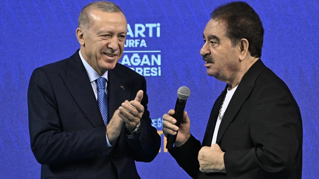 İbrahim Tatlıses Erdoğan’a Şarkı Söyledi, Erdoğan Şanlıurfa’da Adaylık Sözünü Verdi