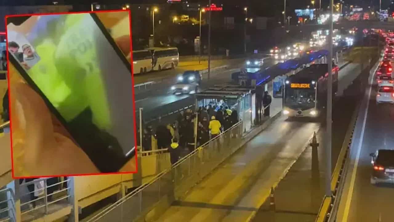 Metrobüste Silahlı Saldırı! Alkollü Şahıs Rastgele Ateş Açtı1