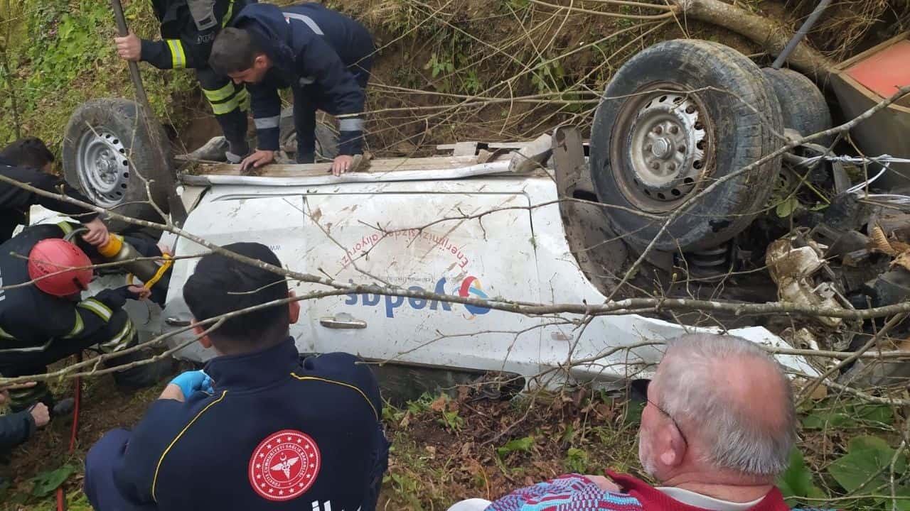 İkizce’de Trafik Kazası