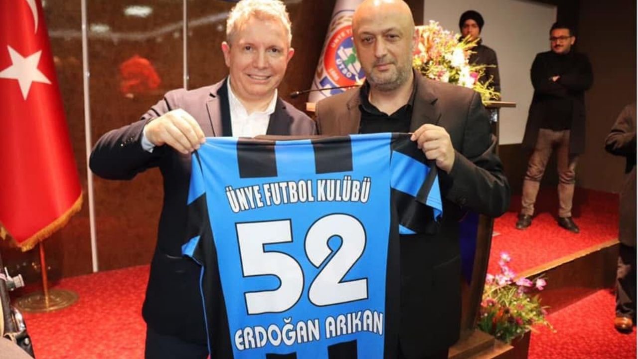 Ünye Futbol Kulübü’nden Erdoğan Arıkan’a Geçmiş Olsun Mesajı